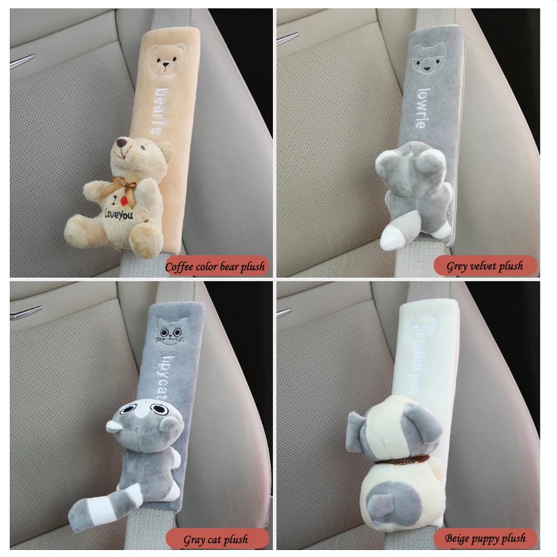 Наплечная защита для автомобильного ремня безопасности милый мультяшный