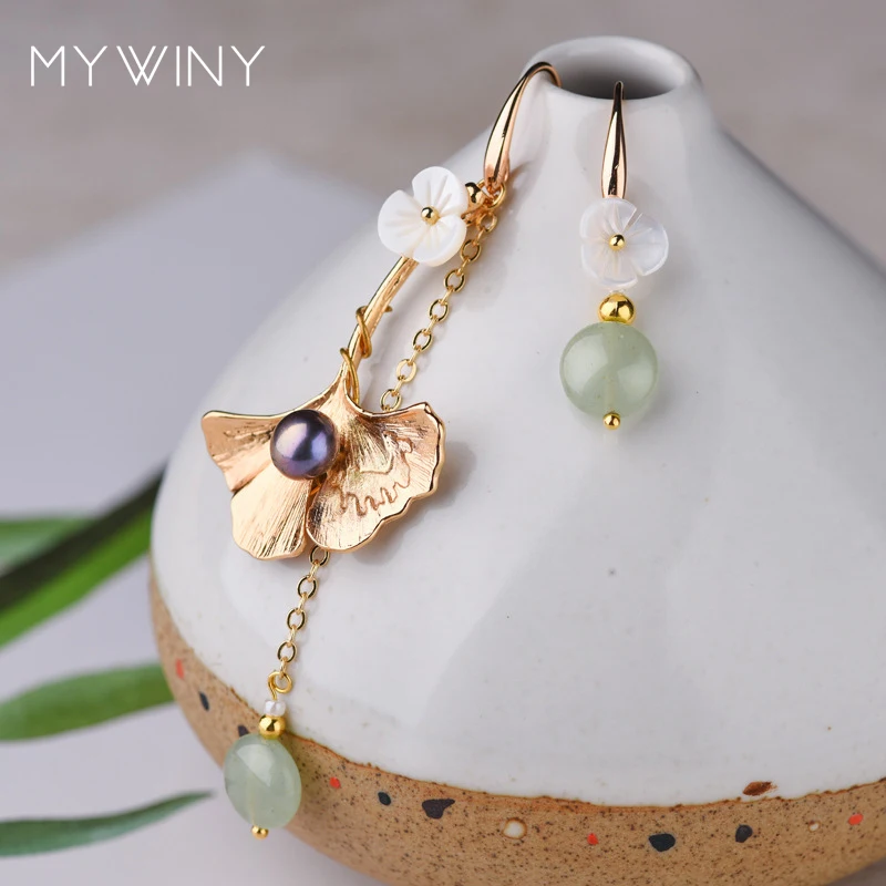 MYWINY этнические длинные висячие серьги для женщин ювелирные изделия из
