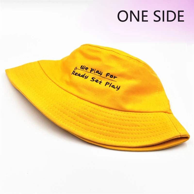 

SMILE Bucket Hat Double Sided Bucket Hat Smiling face Unisex Fashion Bob Cap Hip Hop Gorro Men Summer k pop sunhats girls