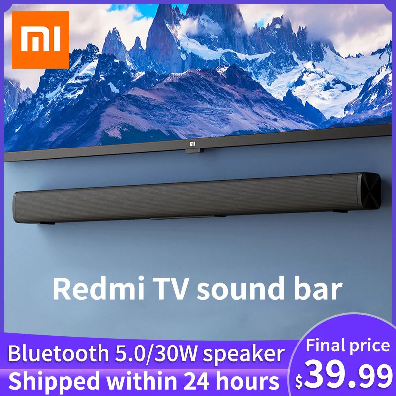Звуковая панель Xiaomi Redmi TV динамик Bluetooth 5 0/30 Вт для телевизора аудио беспроводной