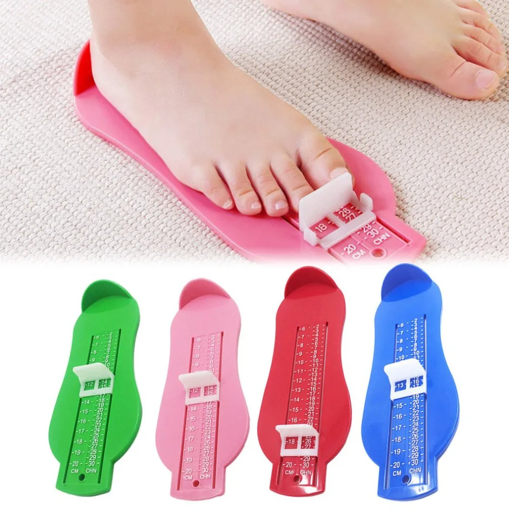 4 Colors Professionl Baby Foot Ruler Infant Measure Pied Tool Gauge Shoes Size Measuring Tools Dropship | Инструменты
