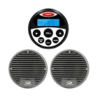 Морской стерео радио Bluetooth аудио FM AM звук Системы MP3 плеер + 3 