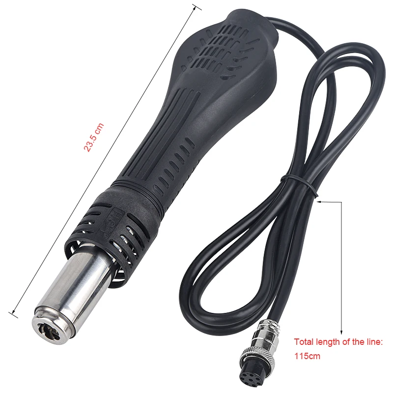 

JCD 8858 Hot Air Gun Portable BGA Rework Solder Station Hot Air Blower Hair Dryer Soldering Hairdryer With Ceramic Heater