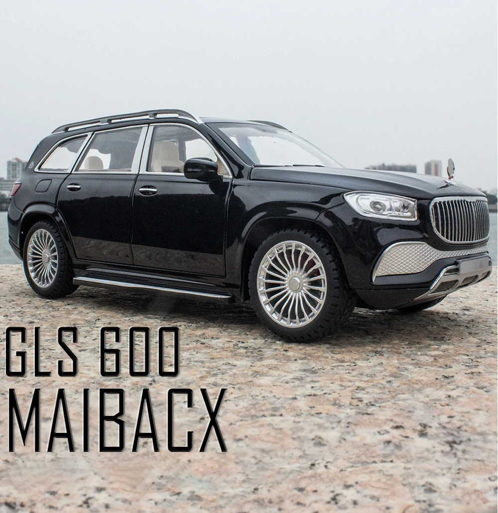 

1:24 Maybach GLS600 Car Model Die Cast Alloy Boys Toys Cars SUV Model Car Collectibles Kids Car 033