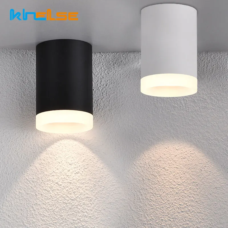 Креативный светодиодный Ночной светильник 85-265 в 7 Вт/12 Вт/20 Вт/30 Вт COB потолочный