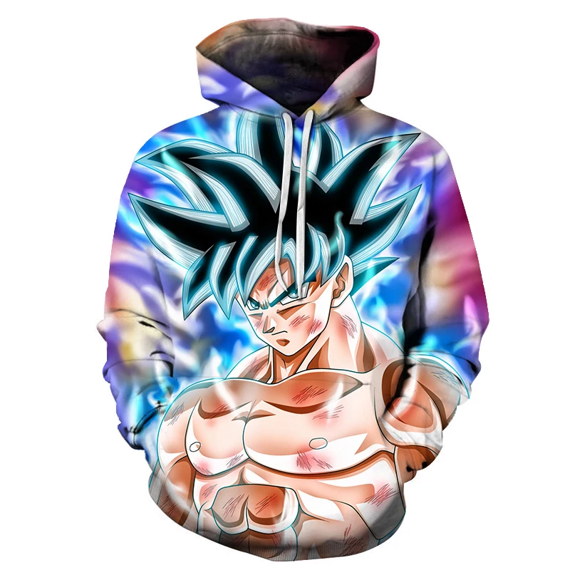 24 Дизайн Dragon Ball Z Goku толстовки DBZ толстый Гоку печать 3D Толстовка с капюшоном для мужчин и женщин Harajuku верхняя одежда унисекс Толстовка - Цвет: 24