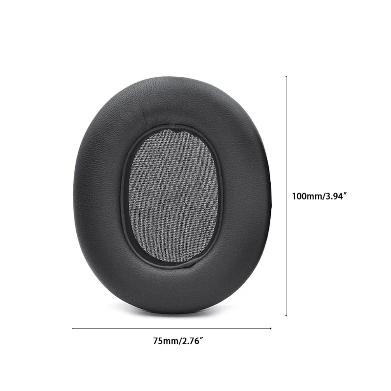 

1 Pair Leather Ear Pads Cushion Cover Earpads Replacement for J-B-L E65BTNC