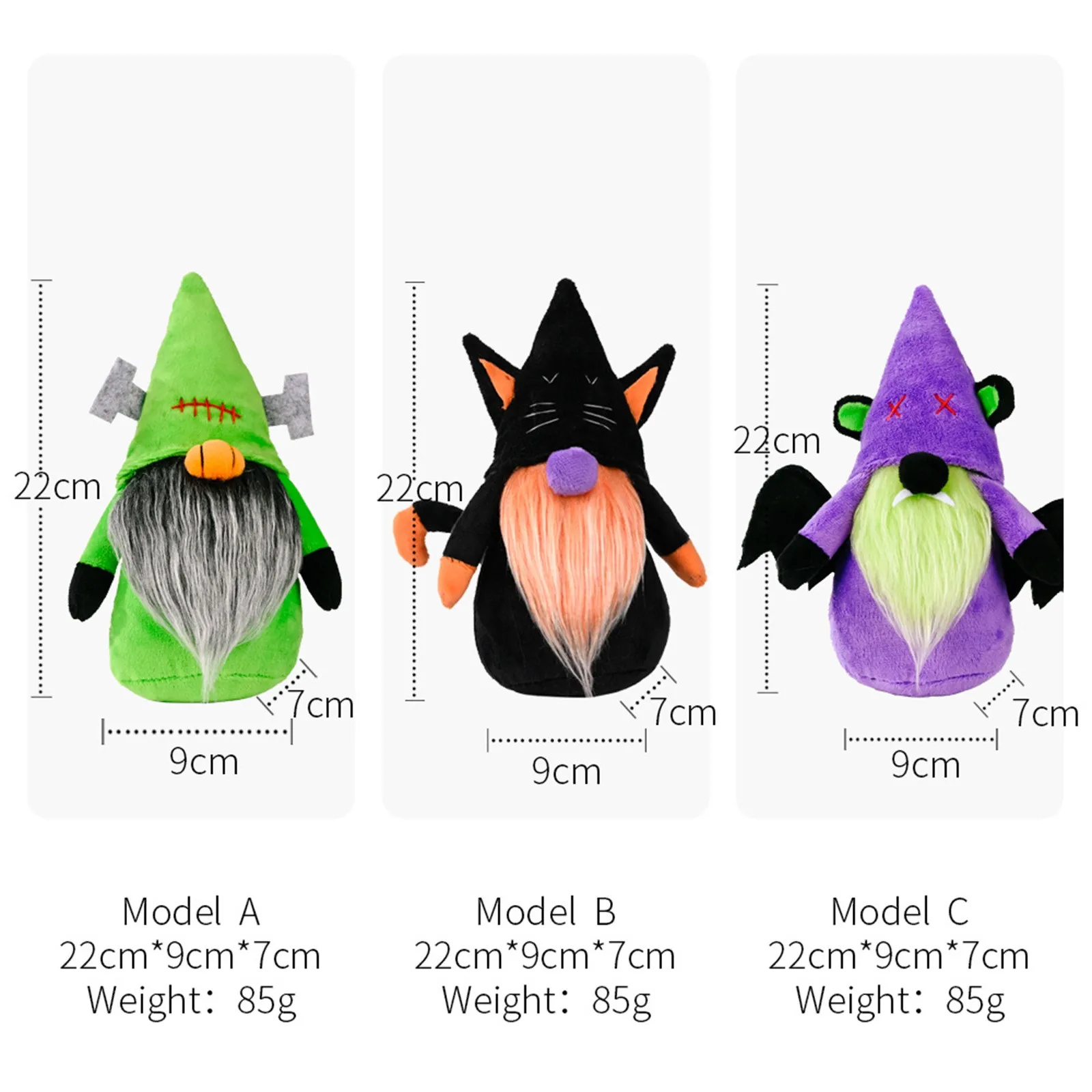 

Halloween Faceless Gnome Doll Decoration for Home Kids Toys Horror Halloween Party Decor Pumpkin Spider Halloween Ornaments Prop