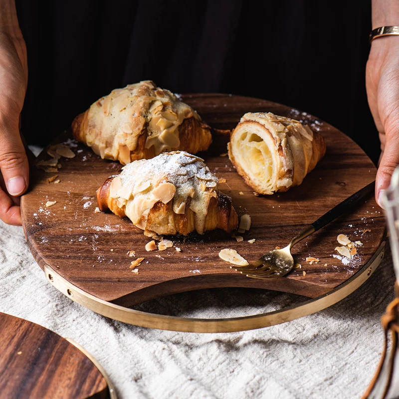 Новинка Разделочные Блоки из акации кухонная деревянная пищевая тарелка