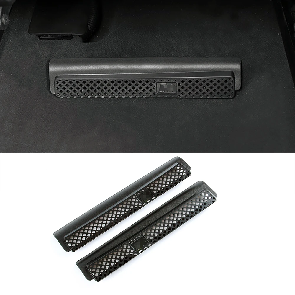 

For Audi A4 B9 2019-2021 Under Seat Floor Rear AC Heater Air Conditioner Duct Vent Cover Grill Outlet Cover Trim