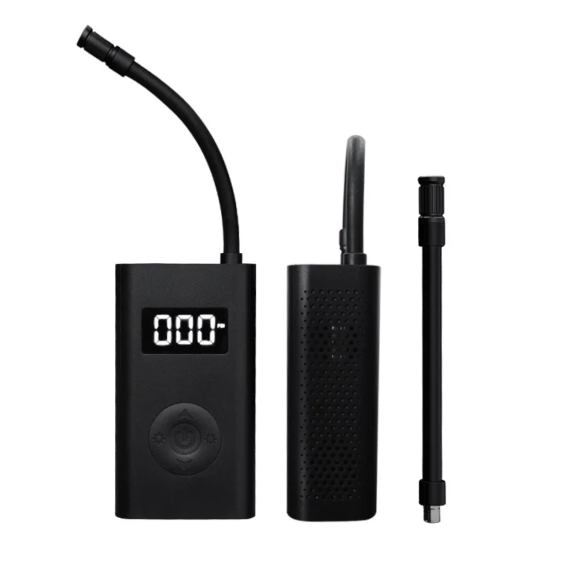 Barato Compresor De Aire Portátil Para Coche, Miniinflador De Neumáticos, Bomba De Aire De Mano Para Bicicletas, Neumáticos, Bolas, Anillos De Natación Con Linterna LED