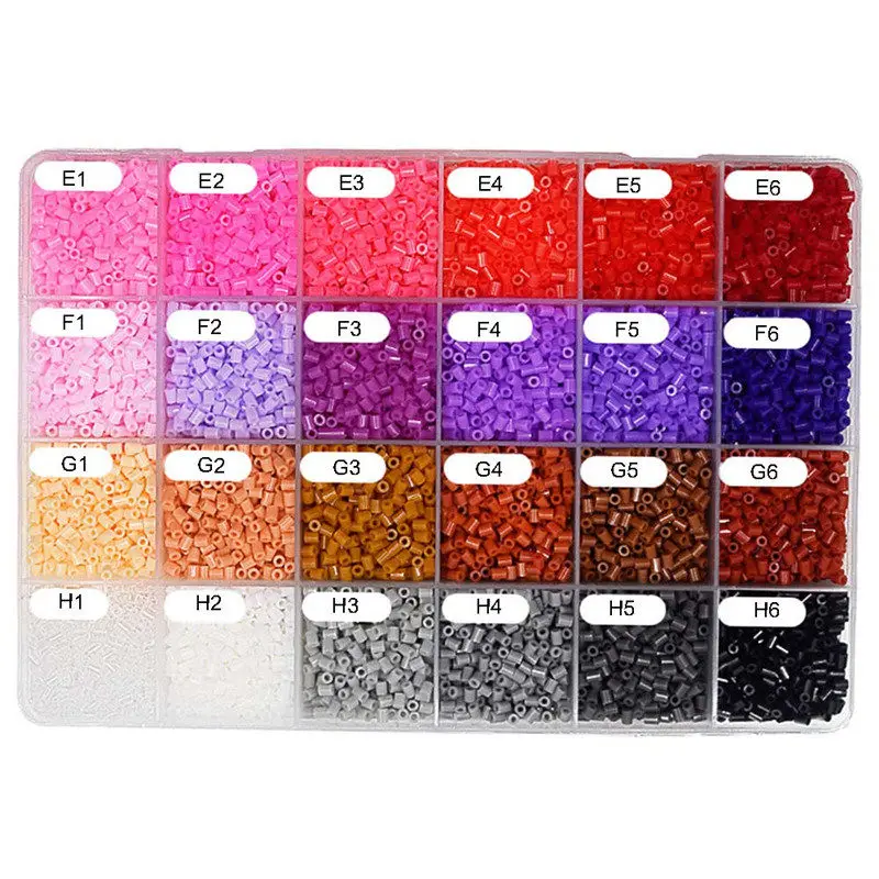 1000 шт./лот DIY beanskids Разноцветные Хрустальные бобы креативные Горячие прессованные