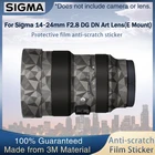 Защитная пленка для объектива камеры SLR Sigma 14-24 мм F2.8 DG DN Art Sony E Mount