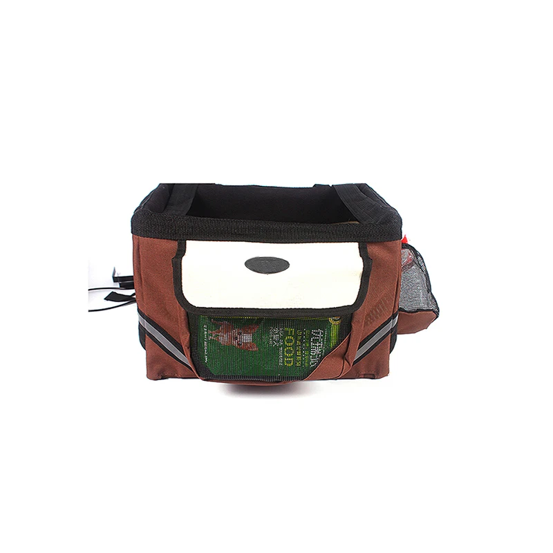 Складная велосипедная корзина из ткани Оксфорд передняя сумка на руль