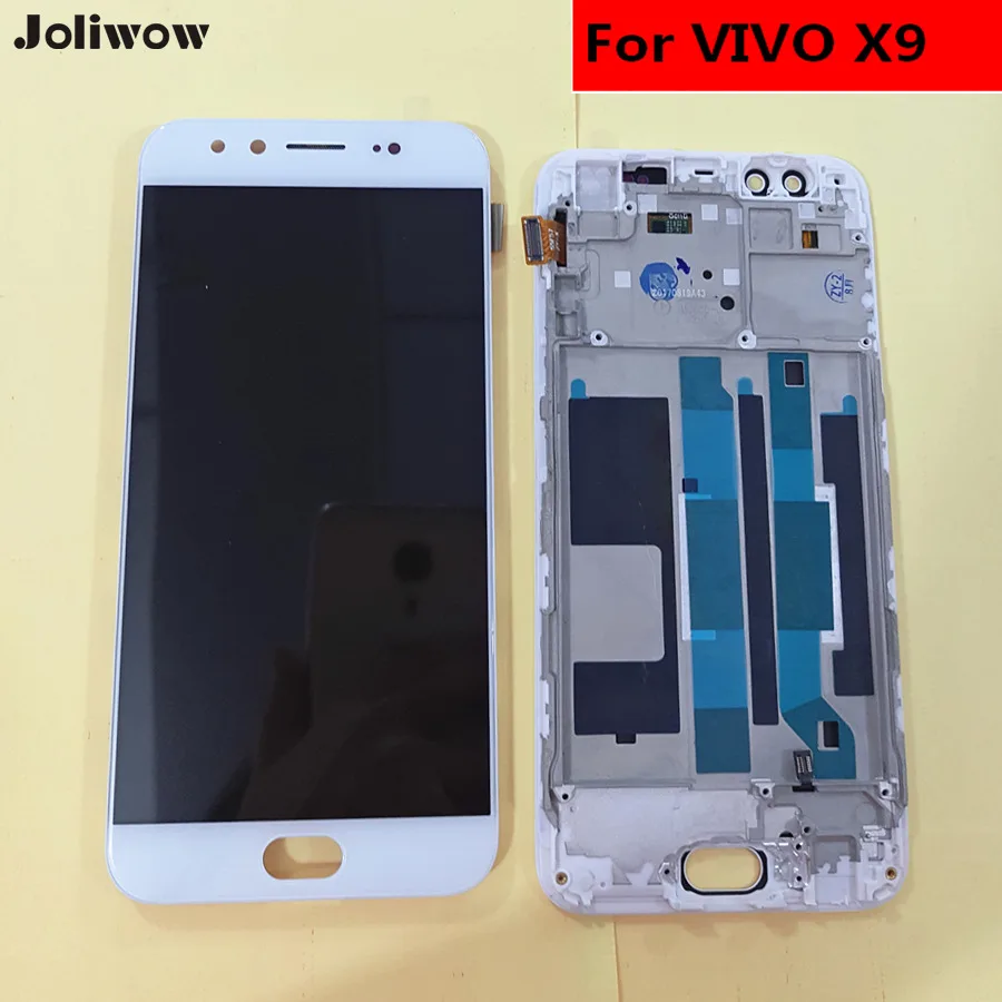 for vivo x9 x9s lcd display touch screen with frame digitizer assembly replacement accessories for phone 5 5 free global shipping