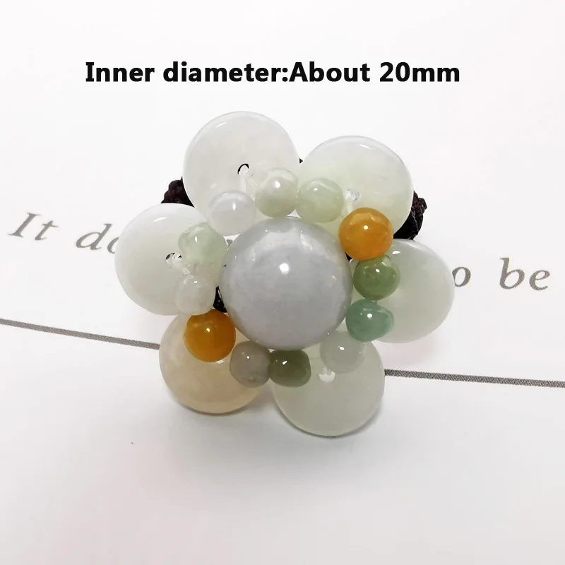 Jadery классический цветочный ювелирный набор для женщин ручной работы натуральный