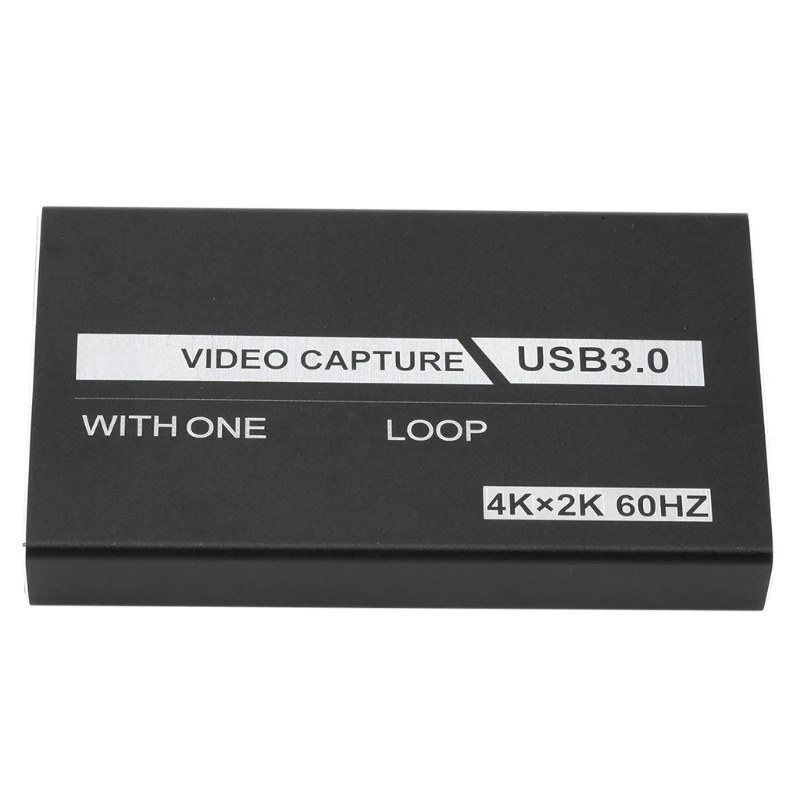 

Mini Video Capture Card USB 3.0 1080P 4K Grabber Record Box for OBS Capturing Game Game Capture Card Live High Definition J0PB