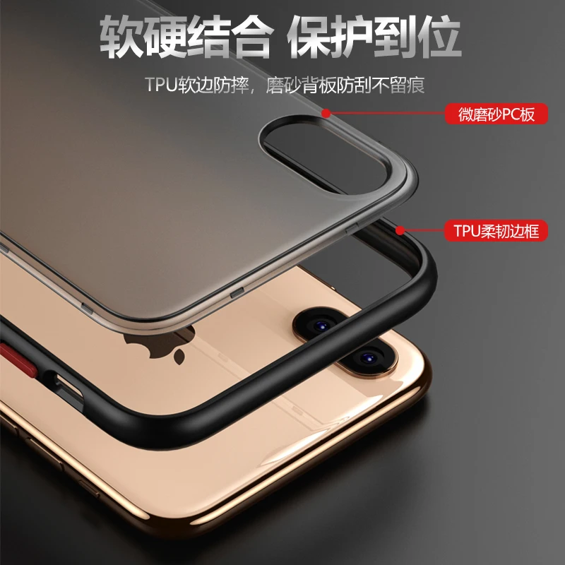 Новый чехол для телефона прозрачный матовый удобный без отпечатков пальцев