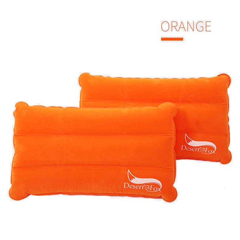 1 шт. Кемпинг воздушная надувшая Подушка Портативная Складная двухсторонняя
