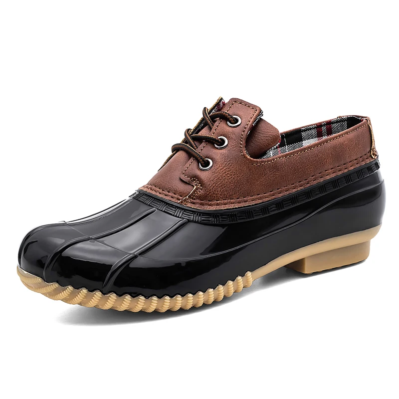 2020 New Women Shoes Summer Women's Low Cut Lady Flats Duck Boots Hunting Leather Casual Anti-slip Waterproof | Обувь