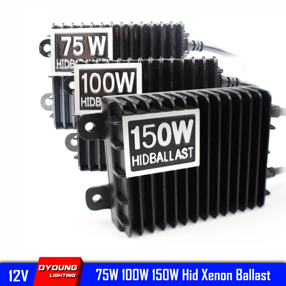 H7 Xenon H11 HID 150 Вт 100 75 балласт для автомобильного конвертера комплект H1 H3 H8 H9 9005 HB3 9006