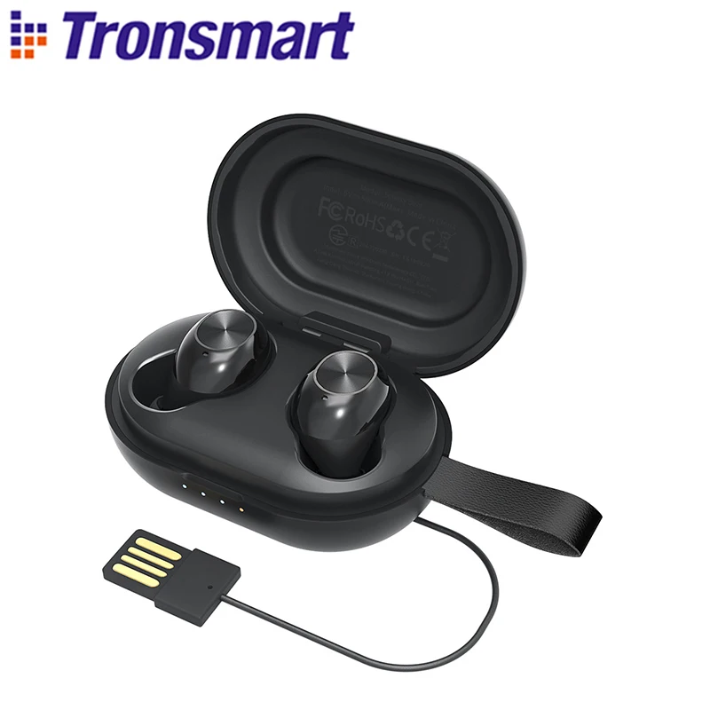 Tronsmart Spunky Beat наушники Bluetooth беспроводные TWS aptX с QualcommChip CVC 8 0 сенсорное управление