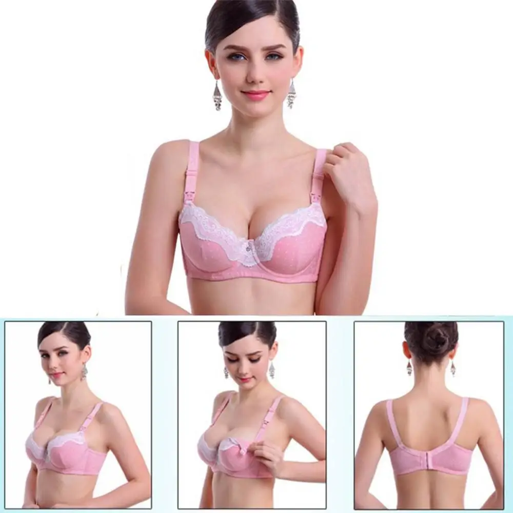 Pregnant Bamboo Fiber Women Underwear Nursing Maternity Bra Breast Feeding | Мать и ребенок
