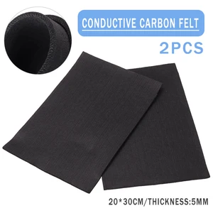 Mayitr 2 листа графитового углеродного войлока из высокоуглеродного графита 3 мм5 мм8 мм10 мм углеродного волокна фетр 20x30 см Высокое качество