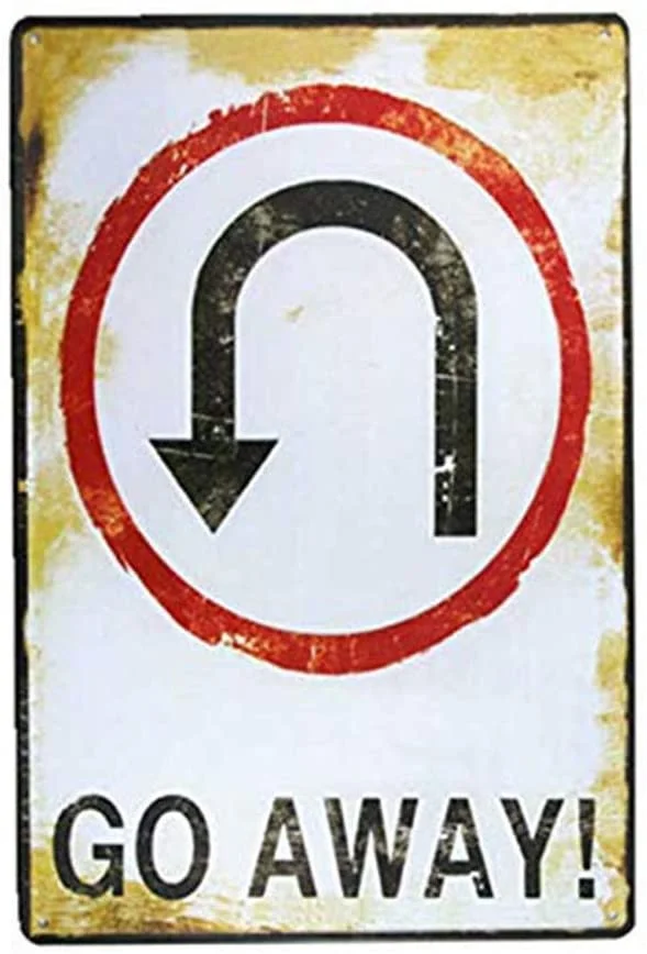 

Убирайтесь! Стрелы, винтажные металлические фотообои, искусство, Декор, принты для продажи, декор для стен, подарок (BLM100)