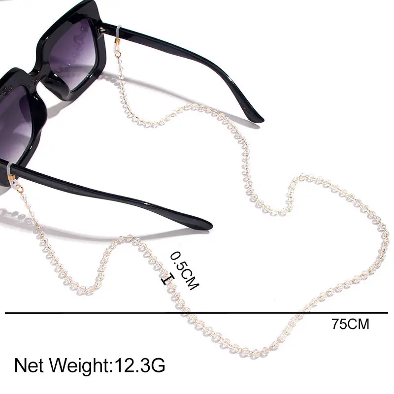 

2020 Fashion Exquisite Handmade Beads Glasses Chain for Women Multicolor Beads Eyeglass Chain New Design Sunglasses Cord Lanyard