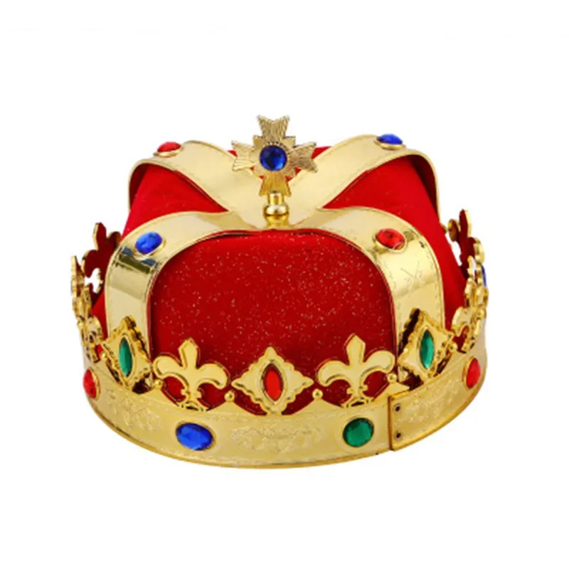 Модная шляпа король корона реквизит для косплея взрослых и детей Король принц