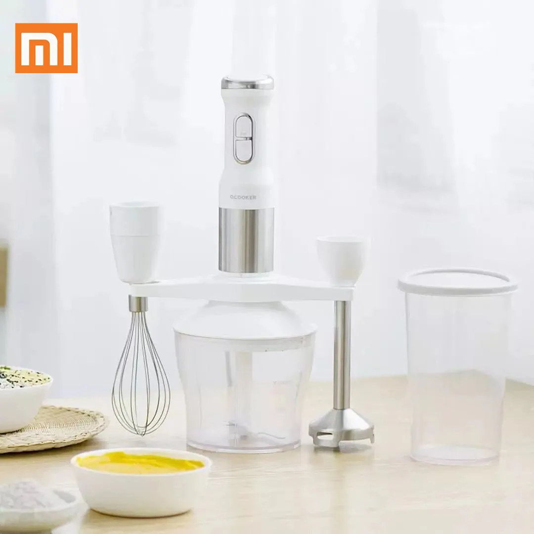 Домашний ручной блендер XIAOMI QCOOKER CD HB01 многофункциональная соковыжималка комбайн