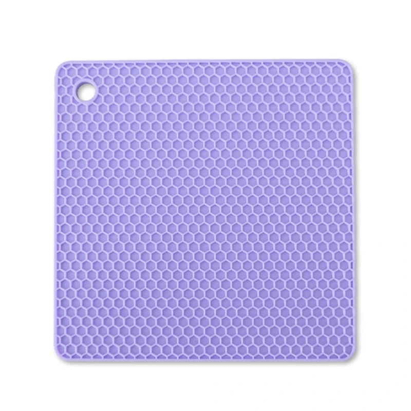 Силиконовая матовая подставка Hot Pan подставки для кастрюль нескользящий коврик