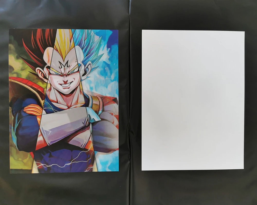 3d постер DBZ с линзовидной печатью одна деталь Kimetsu No Yaiba моя геройская академия