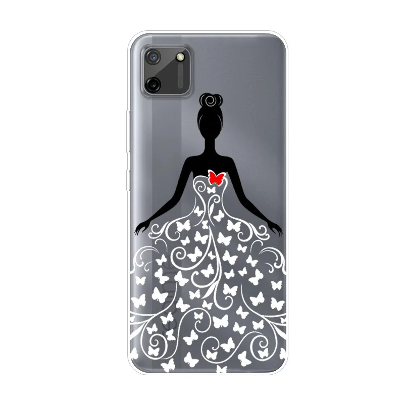 for realme c11 2021 case soft tpu silicon clear phone cover for oppo realme c11 c 11 2020 case realmec11 case transparent capa free global shipping