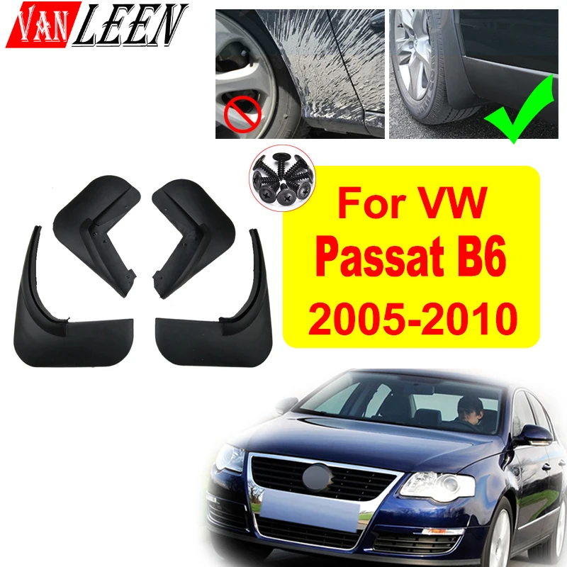 

4 шт., автомобильные щитки от грязи для Volkswagen VW Passat B6, 3C2, седан, 2005, 2006-2010