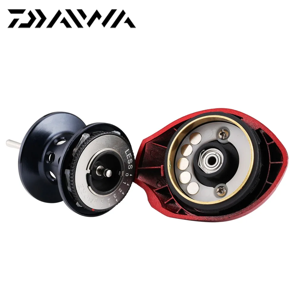 Daiwa мультипликаторная катушка 2018 Новое поступление DAIWA своих волк 50 H 50HL CS Baitcasting