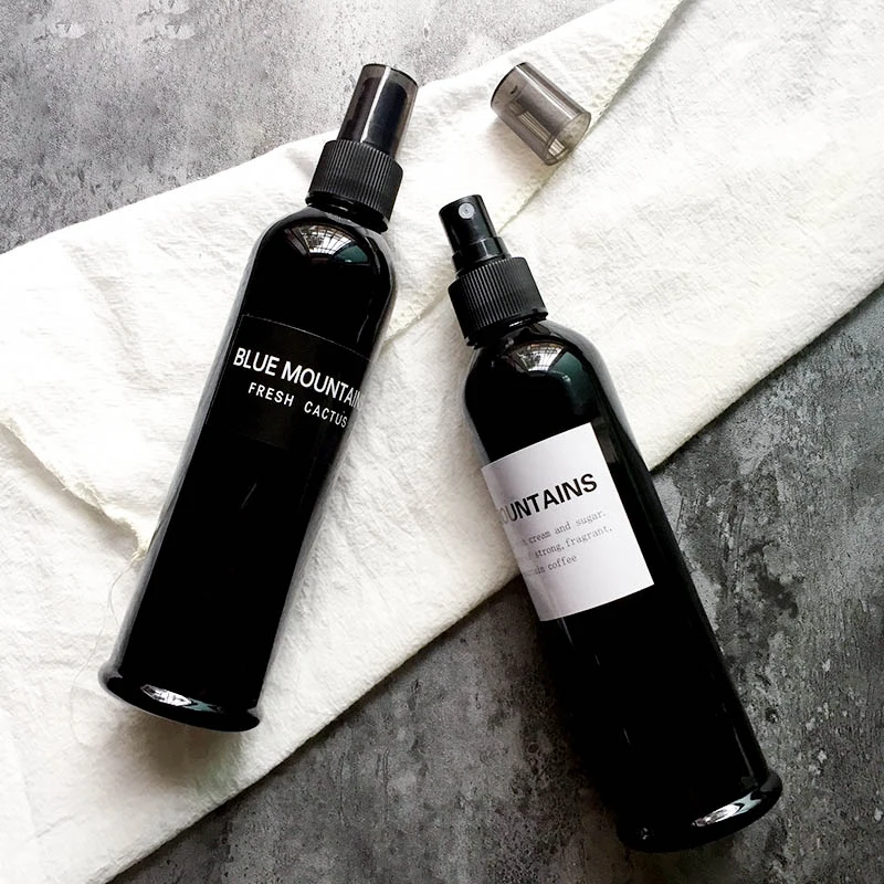 250 мл черная бутылка для хранения наклеек в скандинавском стиле пластиковый
