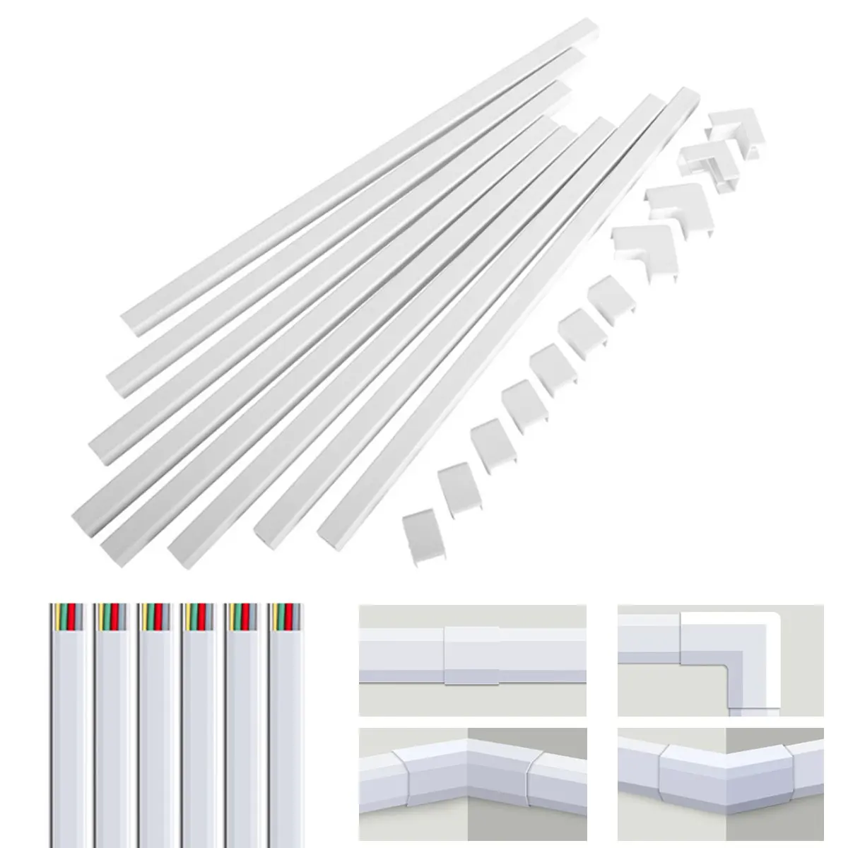 Кабельный консилер для консилера настенное покрытие шнура полный набор кабелей