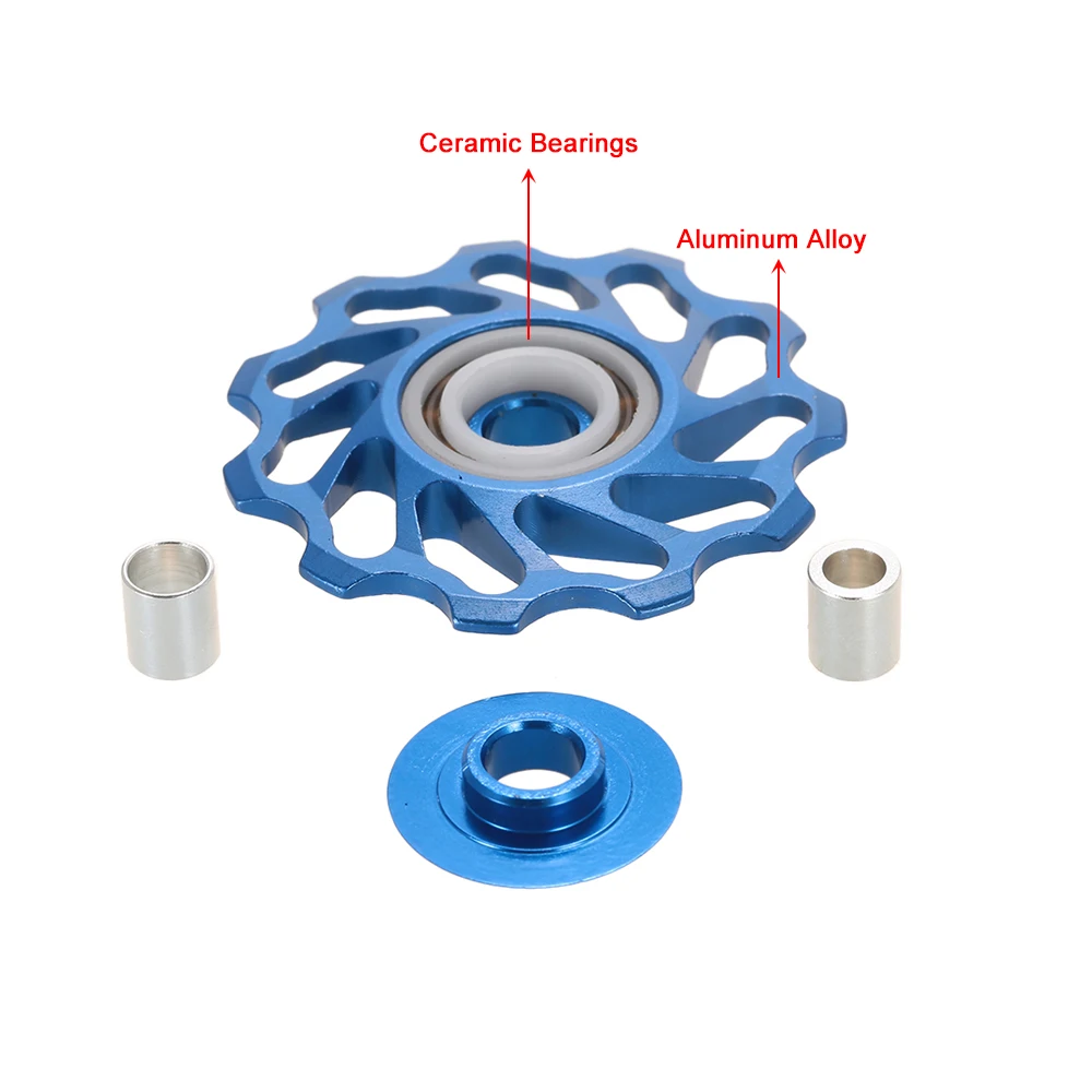 Lixada MTB дорожный велосипед керамический шкив 7075 Алюминиевый сплав задний