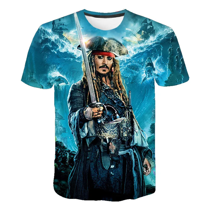 Новая летняя футболка с короткими рукавами и круглым вырезом 3D-принтом Растения