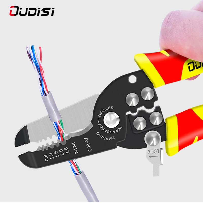 

Multi Tool Pliers Crimping Pliers Wire Stripper Multi Functional Snap Ring Terminals Crimpper Hand Tools Multitool Pliers