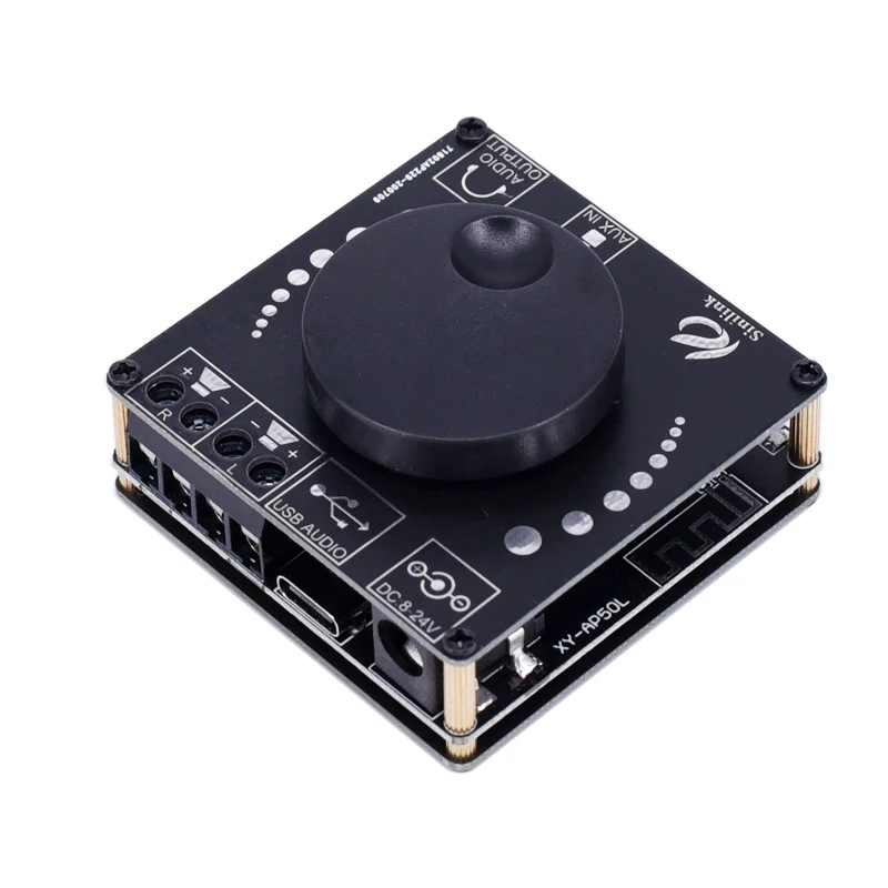 XY AP50L Мини Bluetooth 5 0 50 Вт + беспроводной o мощность цифровой усилитель плата стерео Amp