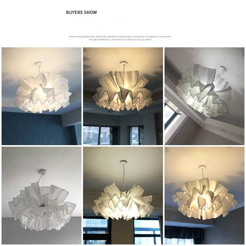 Подвесной светильник в скандинавском стиле романтическая лампа для спальни кафе