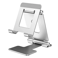t20 universal desktop mobile phone holder stand for iphone ipad adjustable tablet foldable table cell phone desk stand holder