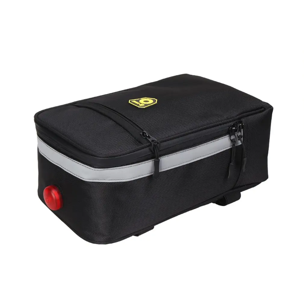 

B-SOUL Multifunctional Bicycle Rear Seat Bag Waterproof Outdoor Trunk Bag Rear Bike Panniers Mountain Bike Accessories