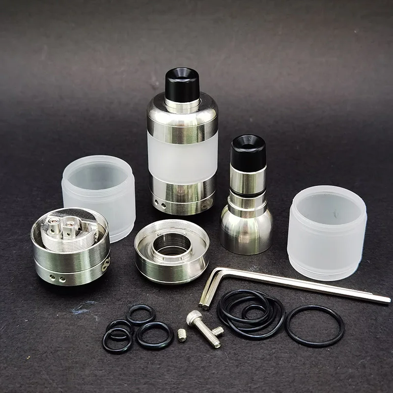 Обслуживаемый атомайзер YFTK Cloud 2 Style MTL RTA резервуар для электронной сигареты 316SS 22