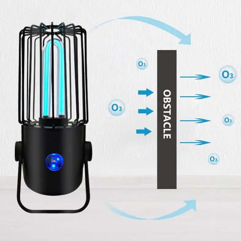 

UVC Ozone UV Disinfection Light Tube USB Ultraviolet Lamp Sterilizer Bulb Disinfect Bacterial Lamp