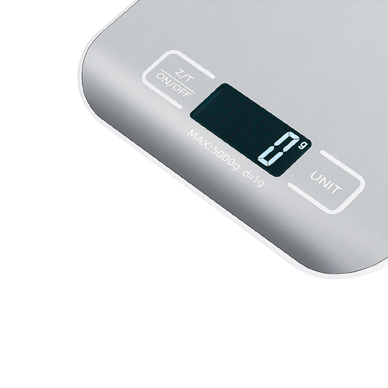 

Mini Electronic Scale Usb Charging Stainless Steel Body Lcd Display High Precision Electronic Scale For Kitchen Accessories