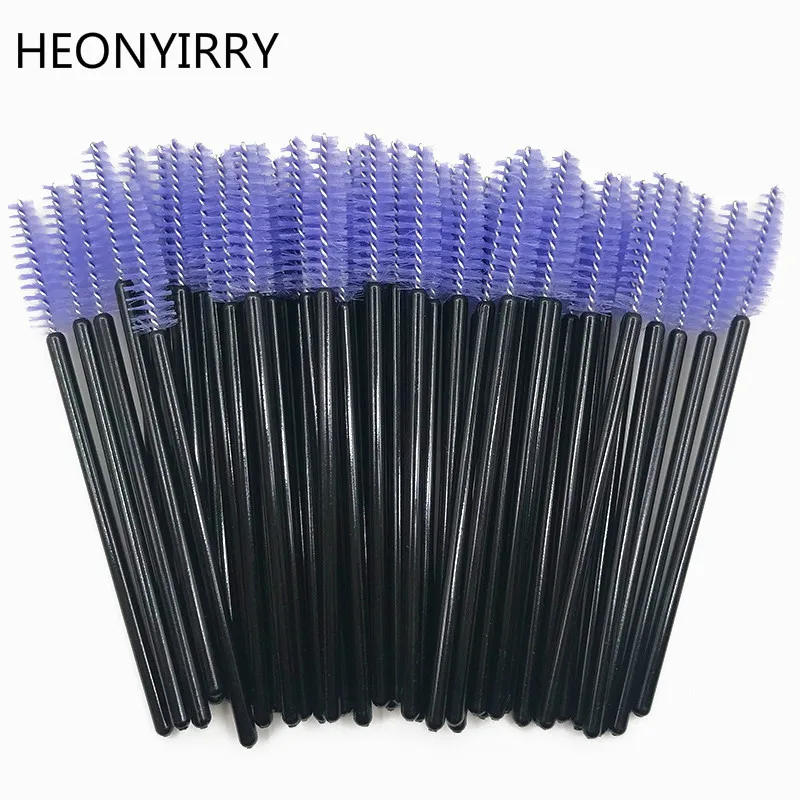 50 шт. одноразовые зеркальные кисти для нанесения туши|Аппликатор теней век| |